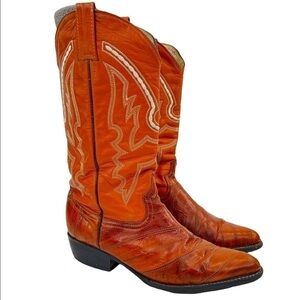 Lejanoeste Wild West Unique Eel Cowboy Boots